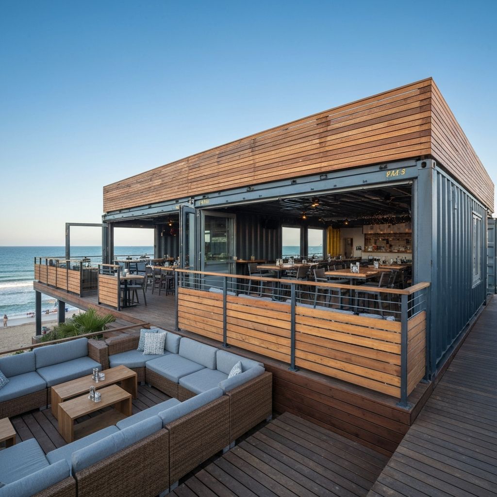 Restaurant Container Beach